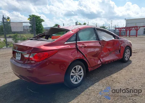 2013 Hyundai Sonata Gls из США, поврежденный, VIN 5NPEB4AC9DH580163